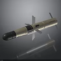Space Probe With Metallic Body Black Nose Cone Circular Window And White Wings