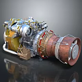Modern Engine Racing Engine Racing Engine Car Engine 3d model