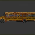 School Bus School Bus Metro Bus Mini Bus Airport Bus Sci-Fi Bus Flying Bus 3d model
