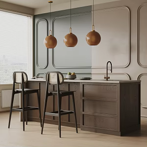 Bar Table and Chair Combination Bar Table and Chair 3d model