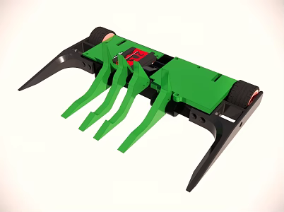 Fighting robot electric toy competitive robot 3d model