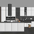 Modern Kitchen Home Open Kitchen Western Kitchen Nakajima Kitchenware 3d model