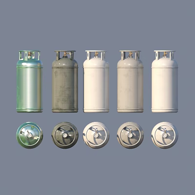 Gas tank LPG tank Natural gas tank 3d model Gas tank LPG tank Natural gas tank 3d model