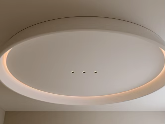 Modern Ceiling Round Ceiling Special-shaped Ceiling Gypsum Board Ceiling Guest Restaurant Ceiling 3d model