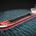 Modern Bulk Carrier 3d model