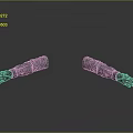 Gesture Arm Human Organ Human Arm Human Right and Left Hand 3d model