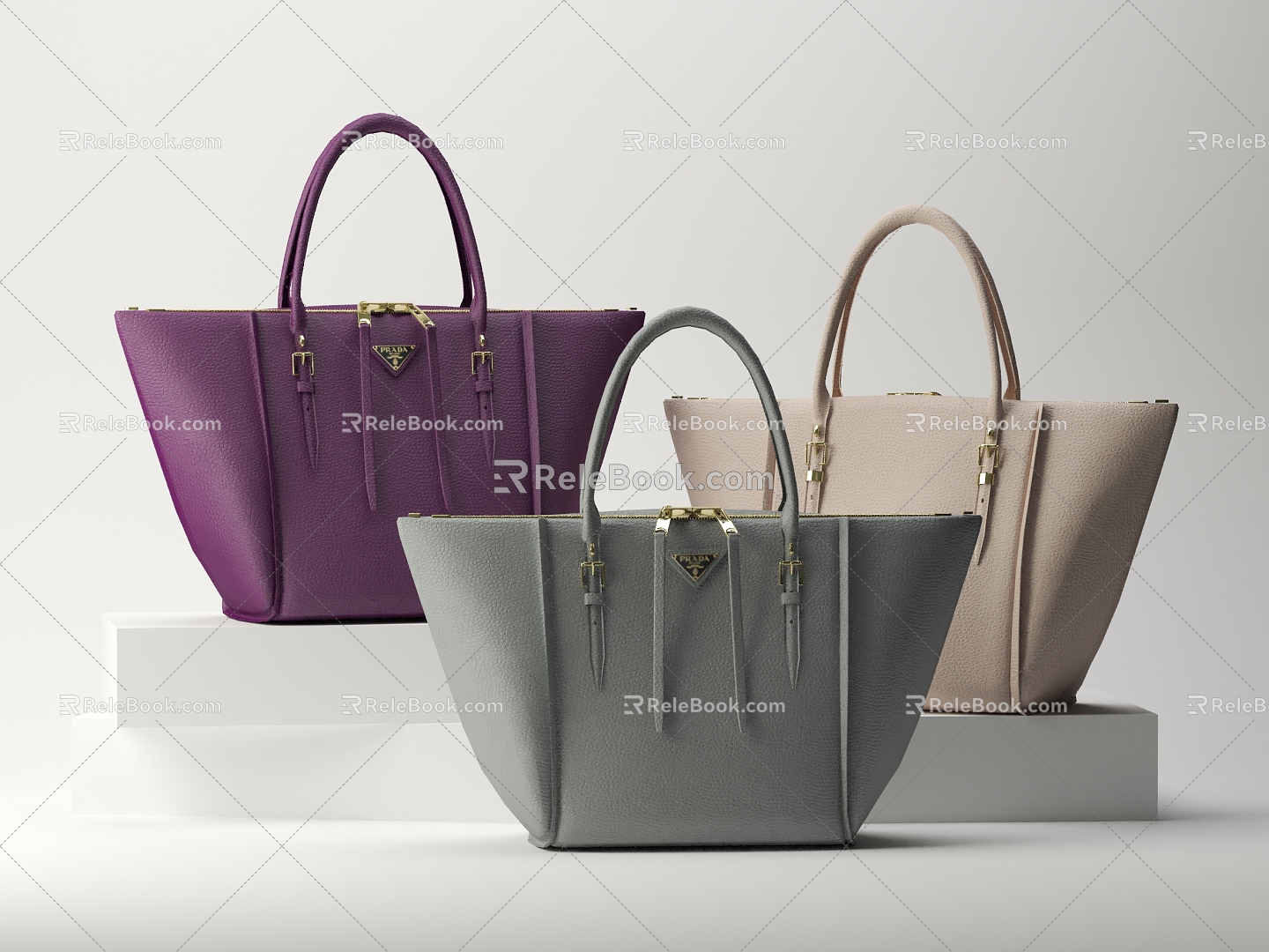 Modern Handbag 3d model