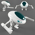 toy robot electric toy 3d model