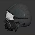 Sci-Fi Helmet Alien Helmet High Tech Helmet Game Helmet 3d model