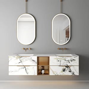 Bathroom Cabinet Bathroom Cabinet Washstand 3d model