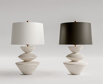 Modern table lamp 3d model