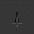 Modern Crocodile Alligator 3d model