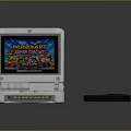 Modern game console home game console Nintendo game console vintage game console 3d model