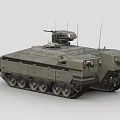 Multi-function Infantry Vehicle Armored Vehicle Tank IFV-6C Panther Infantry Fighter Military Vehicle 3d model
