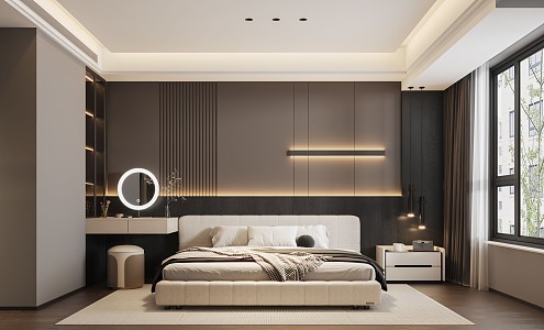 Modern Bedroom 3d model