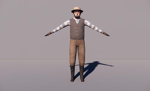 Characters 3d model