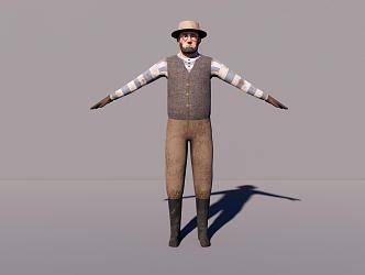 Characters 3d model