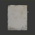 Rusty Old Metal Square Household Appliance With Red Knob And Grid Top Surface
