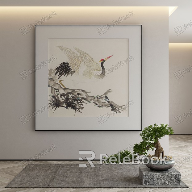 New Chinese Decorative Painting model