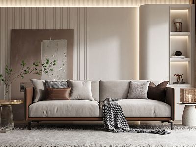 modern double sofa model