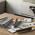 Interior Designer Office Tools 3d model