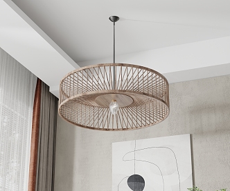 Wind chandelier 3d model