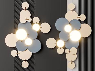 Wall decoration pendant 3d model