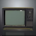 Vintage REVOX Television Set as Electronic Appliance with Retro Dials and Classic Design