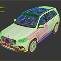 Mercedes White SUV With Modern Design Sporty Alloy Wheels And Panoramic Roof