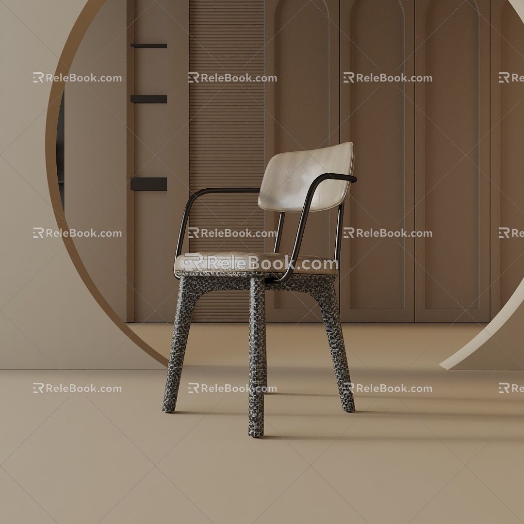 Modern table lamp 3d model