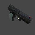 Weapon class pistol 3d model