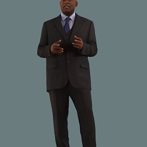 modern man 3d model