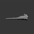 Modern Spaceship Spacecraft 3d model