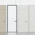 Modern Hinged Doors In Various Styles Colors And Materials For Interior Design 3d model
