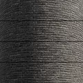 Cylindrical Gray Brick Structural Component With Textured Circular Wall Surface 3d model