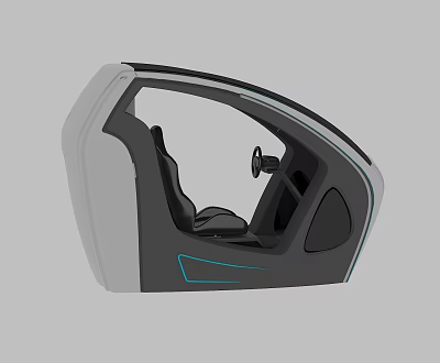 Modern VR Equipment Technology Exhibition Hall Parts 3d model Modern VR Equipment Technology Exhibition Hall Parts 3d model