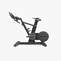 ROCK Professional Indoor Spin Bike With Black Frame And Yellow Accents For Home Gym Workout