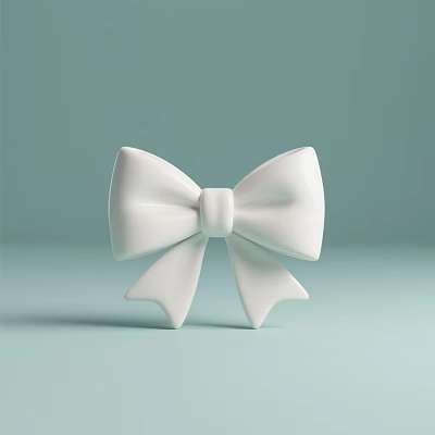 Bowknot ornaments 3d model