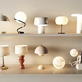 Modern Table Lamp Cream Style Table Lamp Decorative Table Lamp Sofa Table Lamp Bedside Table Lamp Bedside Table Lamp Bedroom Table Lamp Living Room Table Lamp Spherical Table Lamp 3d model