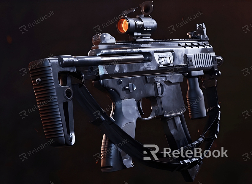 modern submachine gun model