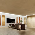 Yunnan Construction Engineering Decorative Panels Showroom With Modern Exterior And Glass Doors