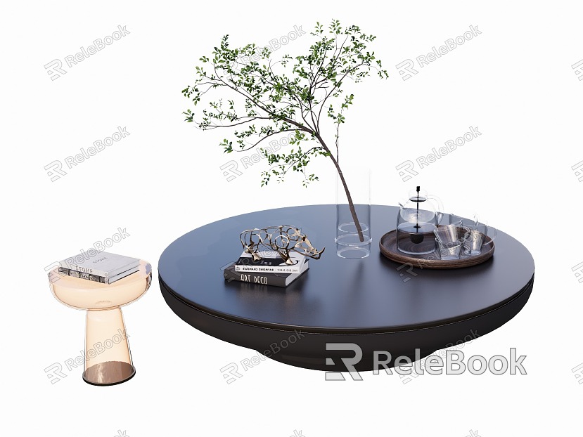 Simple coffee table model