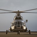 Hyundai Mi 8 Helicopter Medium Transport Helicopter Military Helicopter 3d model