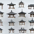 Chinese pavilion 3d model