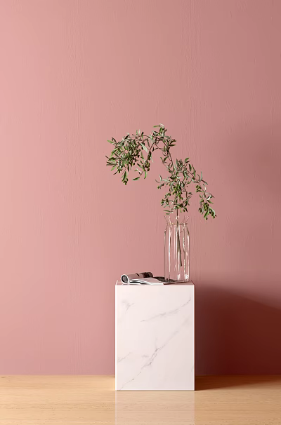 Modern potted plants 3d model