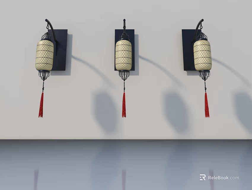 Modern Swing Door With Classic Design And Elegant Decorative Elements 3d model