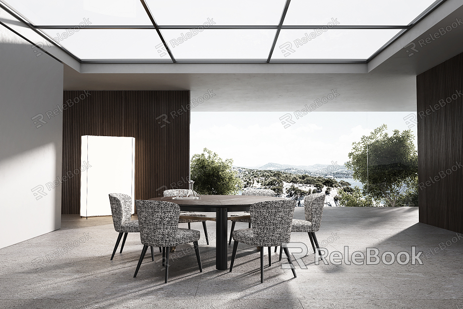 Modern Dining Table model