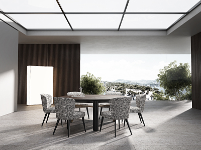 Modern Dining Table model