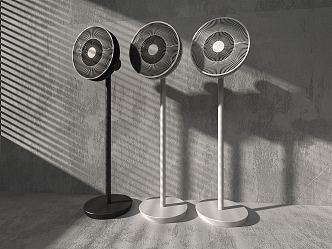 modern fan floor fan 3d model