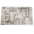 modern square carpet carpet 3d model